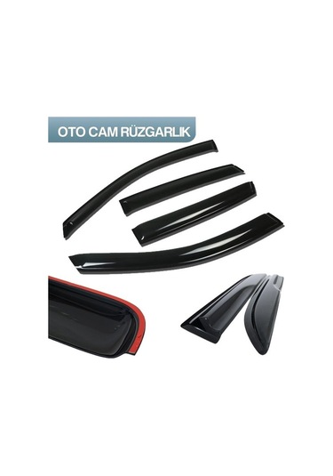 Ranult Clio 4 2013-2019 Mugen Cam Rüzgarlığı