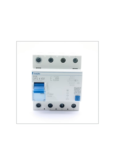 Doepke 4x40a Rccb 0.03a A Tipi Kv:darbe Akım