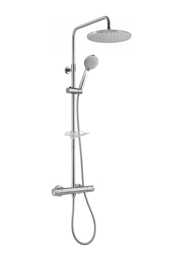 Eca Termostatik Teleskobik Kolonlu Banyo Duş Bataryası 102102526 Krom