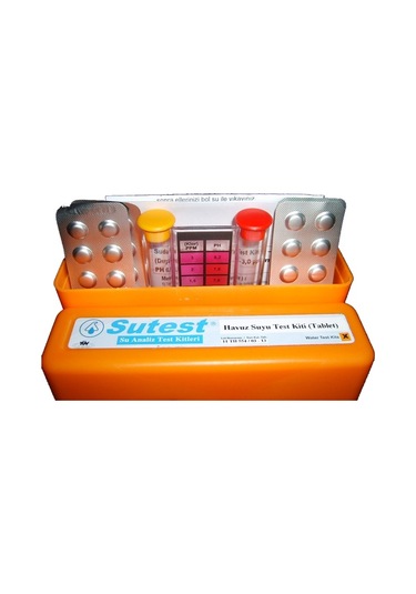 Sutest Havuz Suyu Test Kiti Tablet