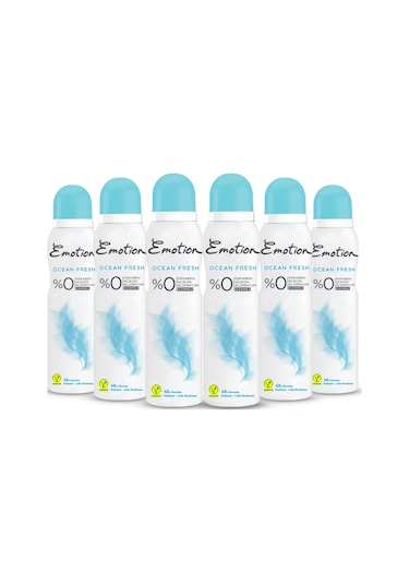 Emotion Ocean Fresh Kadın Deodorant 6 x 150 ML