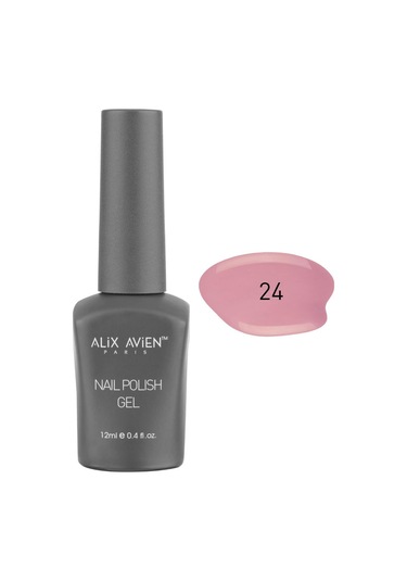 Alix Avien Uv Kalıcı Gül Kurusu Jel Oje 24 Gel Polish12 Ml