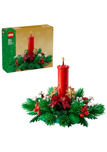 LEGO® Yılbaşı Masa Süsü 40743 - 12 Yaş ve Üzeri Çocuklar için Yılbaşı Temalı Yaratıcı Oyuncak Yapım Seti (433 Parça)