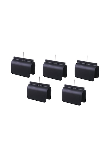 Suntek 5 Adet Alçıpan Priz İşaretleyicileri Elektrik Siyah