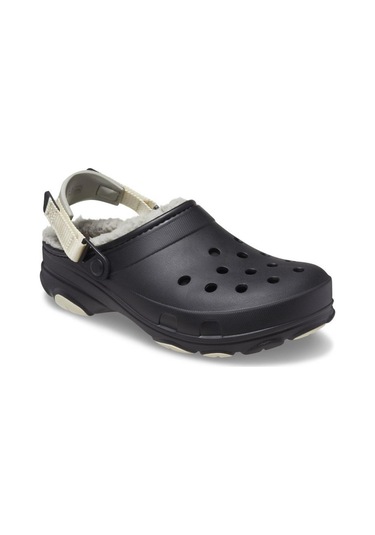 Crocs 207936 All Terrain Lined Clog Siyah Erkek Terlik Siyah