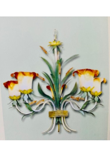 Ithal Beşli Metal Avize 4042-5P