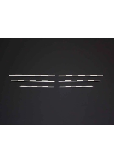 Peugeot Rifter Ön Panjur Kromu 2019 Ve Sonrası (6 parç) Pas.Çelik