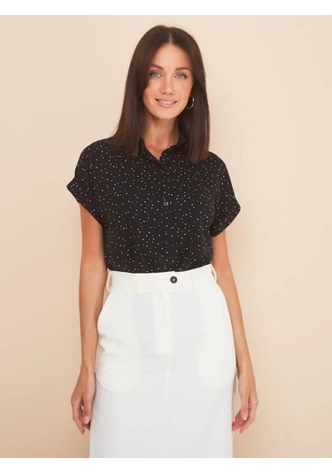 Kornet Kısa Kollu Bluz Özel Gün 78075807