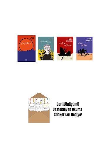 Yiğit Bener 4 Kitap Set + Okuma Sticker'ları