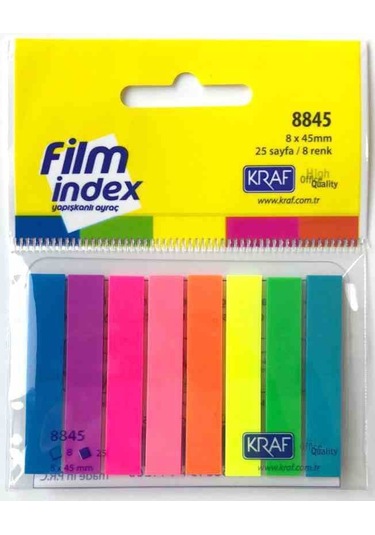 Kraf Index Film 25 x 8 Renk 8 MM