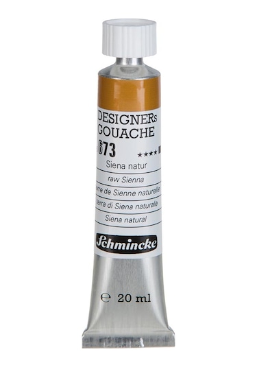 Schmincke Hks Designers' Gouache Tüp Guaj Boya 20 ML 314 Scarlet Red