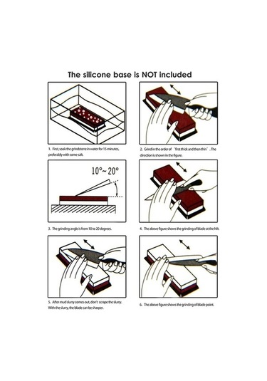 Ulzyvf Taşı Taraflı Suya Önerilir Kumtaşı Batırma 500g, 200x50x25mm, 200 /600 - Sq