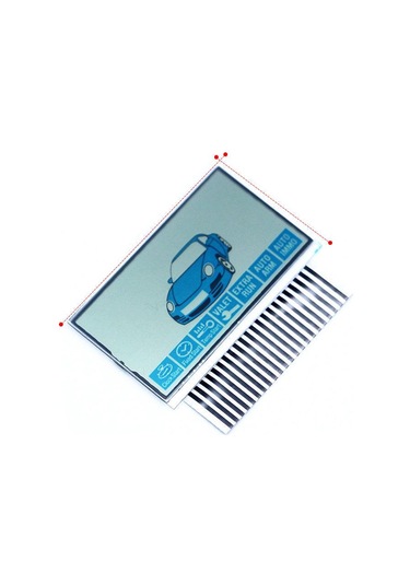 B9 Ekran Lcd Cam Ekran Rusya B9 Zebra Şeritli Araba Anahtarı Lcd Ekran