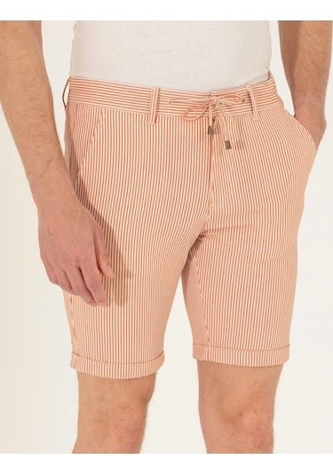 Pierre Cardin Erkek Turuncu Şort / Bermuda 50264862-vr051 Turuncu