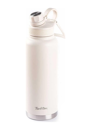 Tantitoni Beyaz 2 Kapaklı Çift Katmanlı Termos 1 Litre