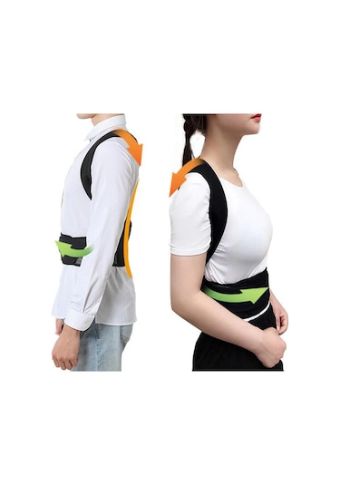 Valkrie Unisex Dik Duruş Sırt Duruş Desteği Korse