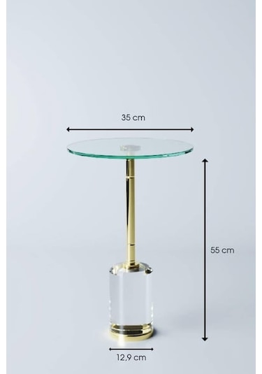 Dulda Akrilik Orion Sehpa Şeffaf
