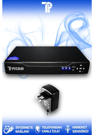Picam 32 Kanal AHD DVR Xmeye Hibrit Kayıt Cihazı