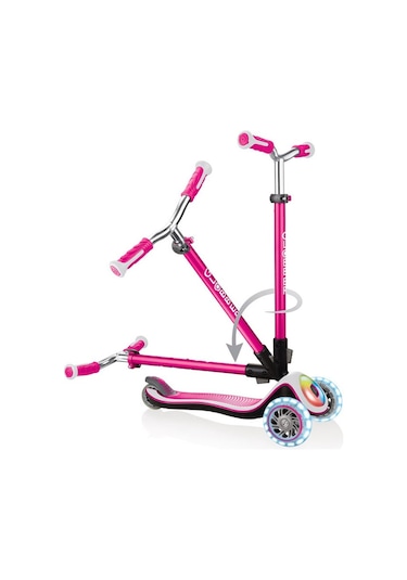 Globber Elite Prime Full Işıklı Katlanabilir Scooter