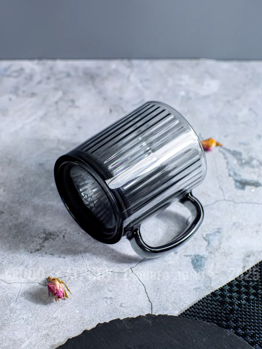 Osz 320 Ml Fincan 6'lı Set Çay Takımı 336170377 Siyah