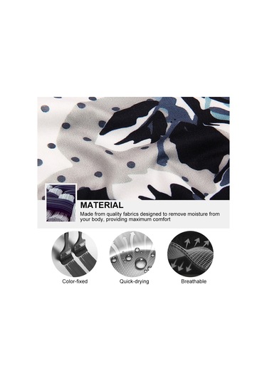 Paıyıge Yoga Pantolonu Kadın Baskılı Şakayık Ve Noktalar Hk30