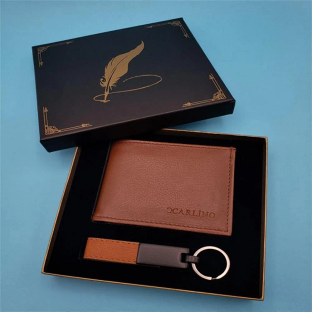 Kişiye Özel Anahtarlık Cüzdan Taba Set Tüylü Kutu