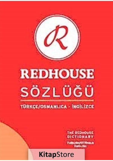 Türkçe-Osmanlıca-Ingilizce Redhouse Sözlüğü Turuncu
