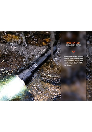Fenıx Ht 32 2500 Lumen Outdoor Huntıng El Feneri Siyah
