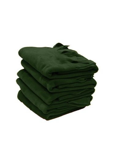 5'li Polar Şal, Haki -99e62599- Kafe-restoran-şal Haki