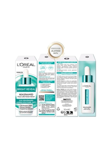 L'Oréal Paris Bright Reveal Koyu Leke Karşıtı Serum 30 ML