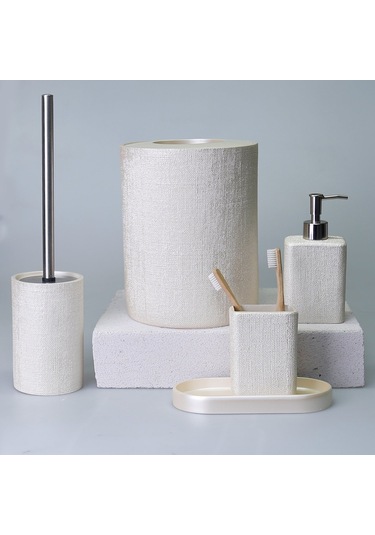 Linen Tuvalet Fırçası İnci