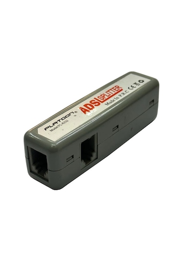 Adsl Splitter Telefon Modem Ayırıcı Adsl Splitter Adaptörü