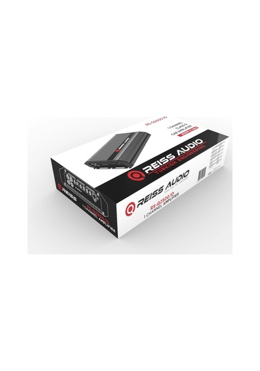 Reıss Audıo Rs-q2500.1d Oto Anfi Mono 2500 Watt 1 Kanal