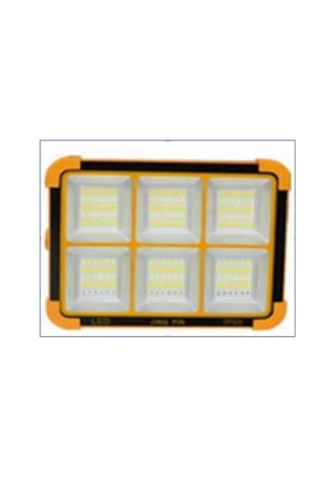 100w Led Projektör Beyaz -sarı Işık Çakar Modlu 9000 Lümen Solar