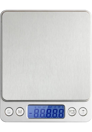 Hfambition 3kg Kapasiteli 0.1g Hassas Dijital Mutfak Terazi - Çelik Platform, Lcd Ekran Ve Otomatik Kapatma Özelliği Diğer