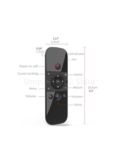 Multibox M8 Air Klavye Mouse Harekete Duyarlı Kumanda