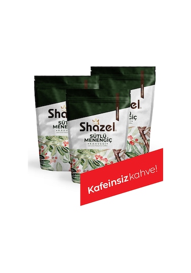 Shazel Sütlü Menengiç Kahvesi- 3 x 200 G