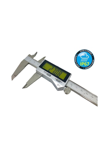 Dasqua 200Mm Su Geçirmez Dijital Kumpas Geniş Ekran 2610-8110