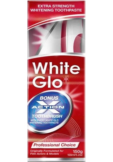 White Glo Beyazlatıcı Klasik Diş Macunu 150 G + Diş Fırçası