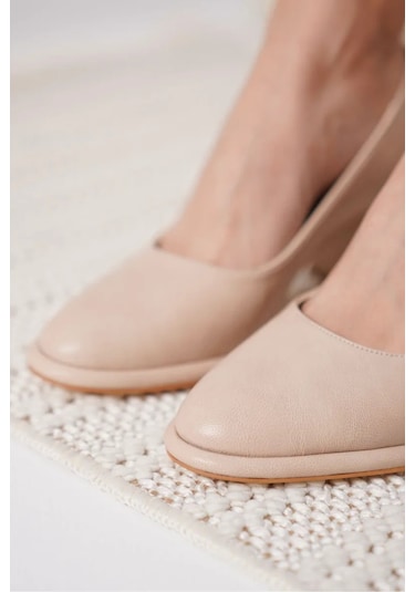 Trendella Nude Cilt Kadın Stiletto Tr18ms05d Siyah