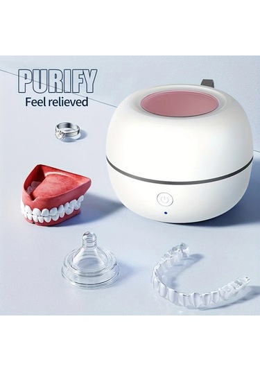 Willowhaven Pembe Taşınabilir Büyük Kapasiteli Uv Temizleme Kutusu 180s Hızlı Şarj Edilebilir Kompakt