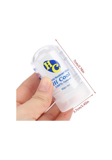 Kadınlar Ve Erkekler Koltuk Altları İçin Doğal Deodorant Şap Çubuğu Kristal Terlemeyi Önleyici