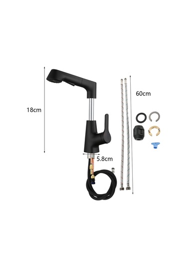 Suntek Pull Out Püskürtücü Ile Banyo Lavabo Bataryası Mutfak