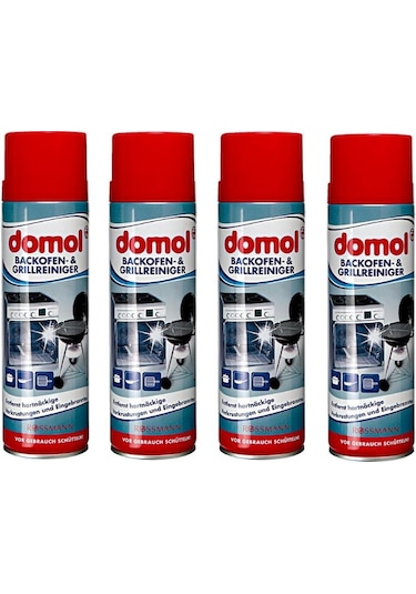 Domol Fırın ve Izgara Temizleyici Sprey 4 x 500 ML