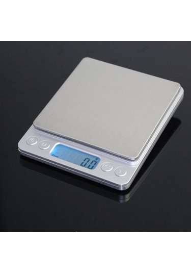 Homyl Doğru Dijital Elektronik Takı Ölçeği Taşınabilir 500 Gümüş