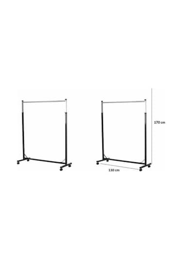 Vitrinraf Tekerlekli Stand Askılık (Esek) Stant Askılık