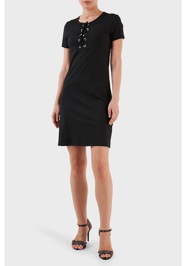 Emporio Armani Bayan Elbise 262673 3r308 00020 Siyah