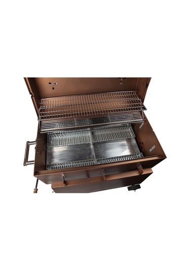 Igrıll Barbekü Elite 740 Mm Kömürlü Mangal Kahverengi