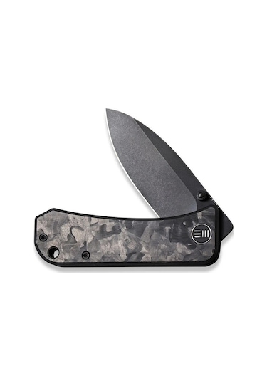 We Knife Banter Marble Carbon Fiber Handle Black Stonewashed Cpm S35vn Blade Kamp Çakı Siyah