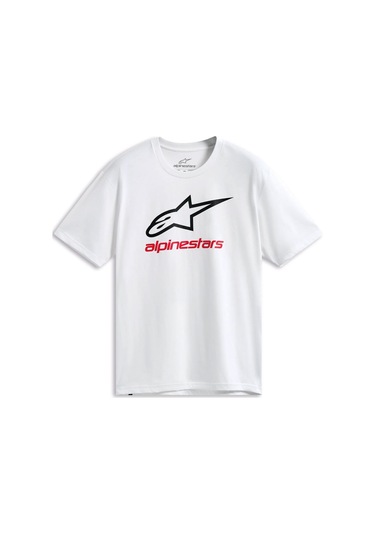 Alpinestars Always 2.0 Csf Tişört Beyaz Siyah Kırmızı